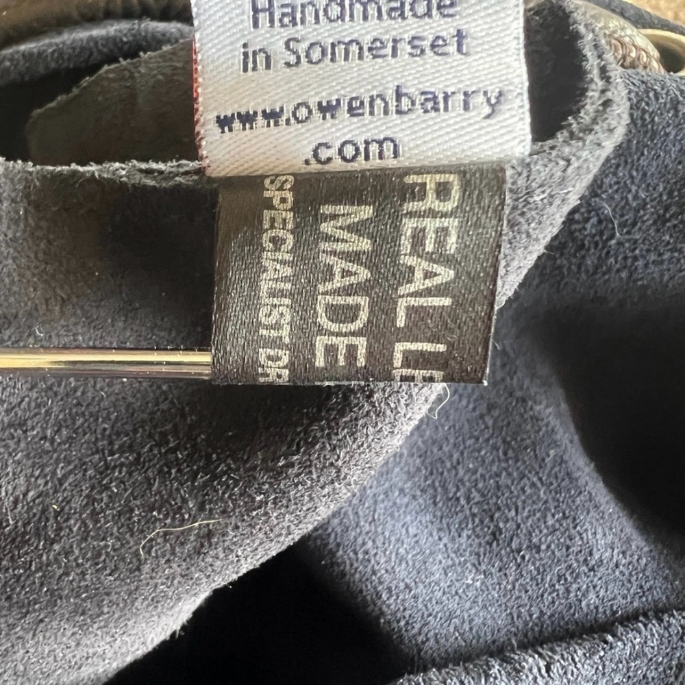 Owen Barry Mathilde Handbag/Backpack in Navy - Picture 3 of 5